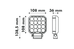 Faro da lavoro a LED LAYTZ LY7107 64 LED 6400lm quadrato