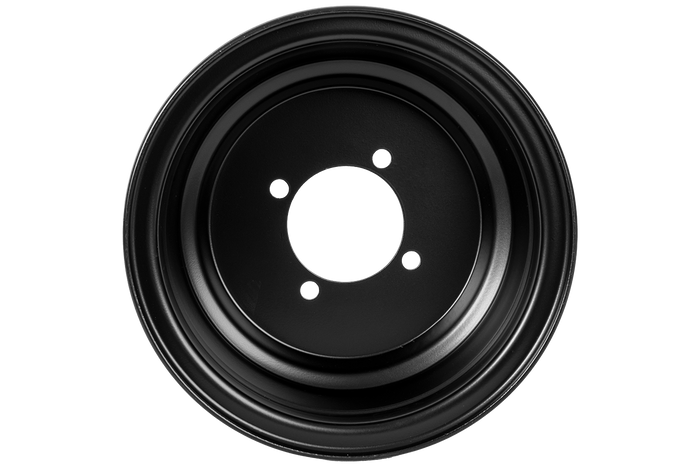 Cerchio in acciaio UNITRAILER nero 5.5Ix8"H2 4x88 ET:-2