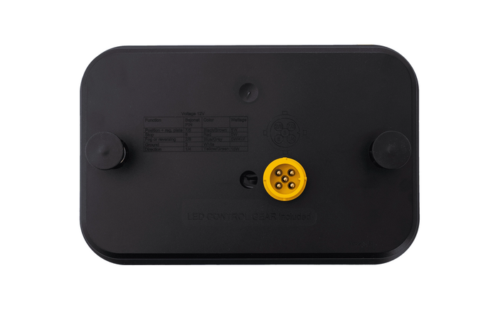 Luci posteriori FRISTOM FT-270 LED baionetta 5 PIN 7 funzioni sinistra+destra