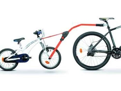 Trail Angel - gancio di traino per bici da bambino - rosso