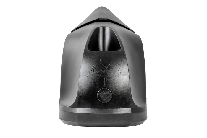 Gancio a sfera KNOTT KS30 con stabilizzatore per rimorchio da 3000 kg con timone tubolare da 50 mm