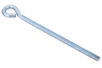 Gancio da cantiere DROMET HO M8x185 con estremità chiusa (occhiello)