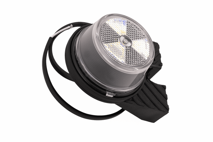 Lampada di posizione universale a LED bianca FRISTOM FT-059 con staffa angolare