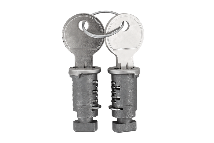 Set serratura e chiave Atera n. 120 (2 pezzi + 2 chiavi) 083013