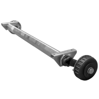 Assale frenato AL-KO EURO per rimorchio/portauto 1800 kg 1650 mm 2150 mm 5x112