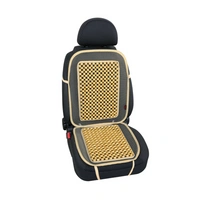 Cuscino per sedile auto LAMPA Evoluzione in perline di legno color avorio