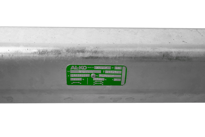Asse frenato AL-KO EURO per rimorchio barca 1800kg 1445/1555mm 2030mm 5x112