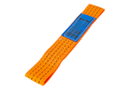 Set di quattro cinghie di trasporto per rimorchio UNITRAILER 0,3 m/50 mm/4 t arancione