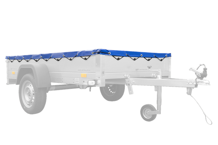 Telone piatto blu per rimorchio Garden Trailer 230 kipp
