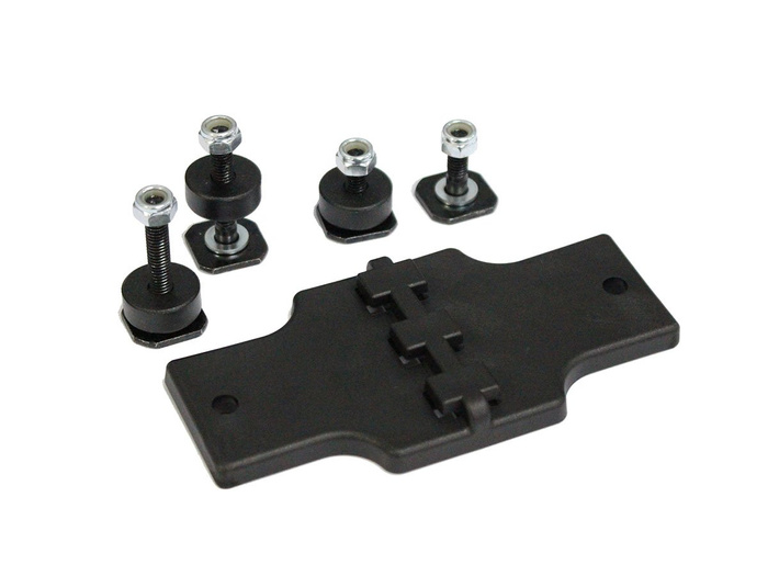 Adattatore a T n. 364 (guide per barre in alluminio) per portabici Peruzzo 