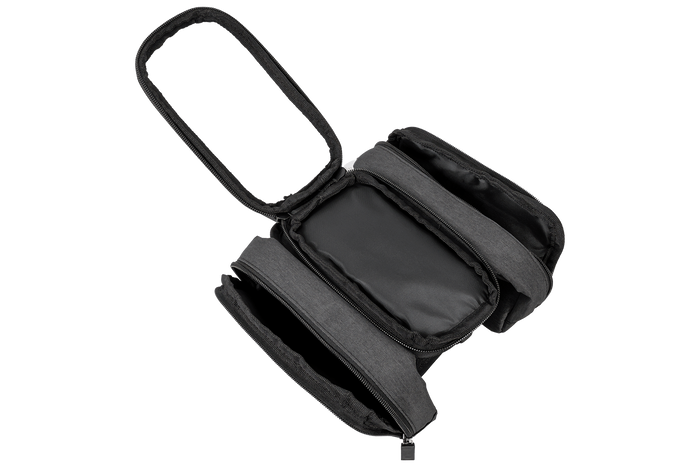 Borsa da telaio per bicicletta PROFEX 93015 con 2 tasche e custodia per cellulare