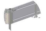 Sponde laterali in alluminio BIS H-300 per rimorchi CARPLATFORM 6021 e UNIPLAT 600/3
