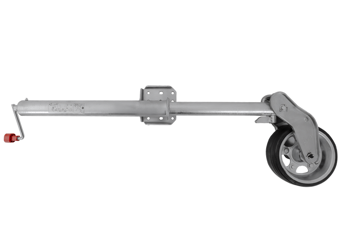 AL-KO 1223638 ruotino di appoggio automatico con maniglia 500kg 60mm 1010-1350mm