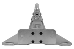 Gancio di traino KNOTT KQ14-A+KZE7.5 per rimorchio da 1400 kg con timone a V.