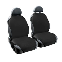 Set di coprisedili per auto LAMPA T-shirt nera, per i sedili anteriori