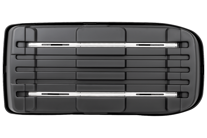 Box da tetto Inter Pack Monsun M, nero metallizzato