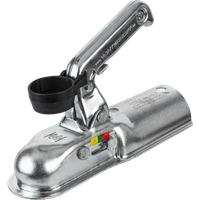Gancio a sfera WINTERHOFF WW8-B per rimorchio da 800 kg con timone tubolare da 60 mm