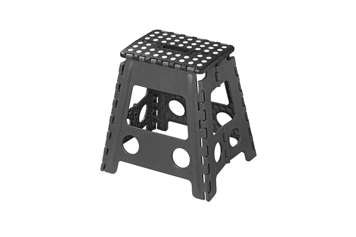 Sgabello pieghevole con piattaforma ProPlus 770826 per rimorchio, portata 120 kg.