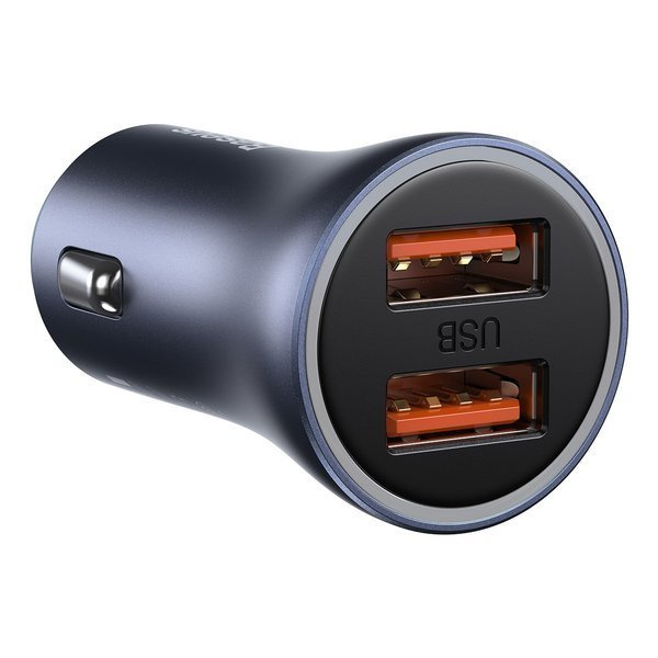 BASEUS Golden Pro 2xUSB 40W Caricabatterie per auto + cavo USB
