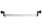 Assale AL-KO PLUS non frenato per rimorchio/carro attrezzi 1300kg 1500mm 1950mm 5x112