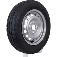 OUTLET Ruota rimorchio PNEUMATICO WANDA 155/70 R13 79N CERCHIO RIMORCHIO TOP 4Jx13"H2 4x100 ET:30