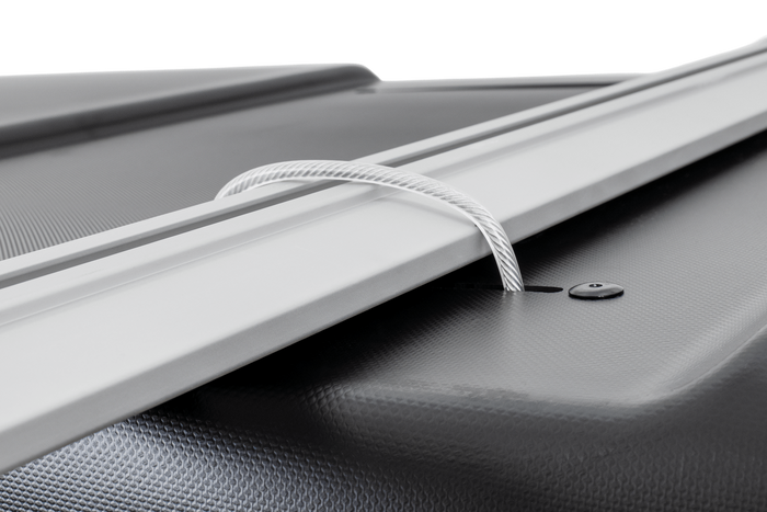 Box da tetto Inter Pack Stella 480 in kevlar nero (flexi fit G2)