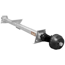 Assale frenato KNOTT VGB15MV per rimorchio/trasportatore 1550 kg 1616 mm 2110 mm 5x112