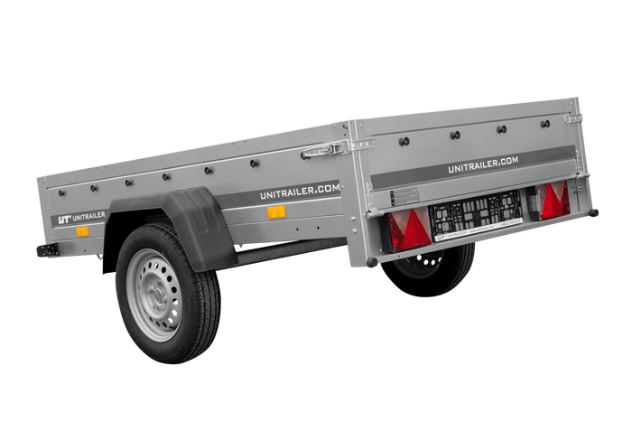 Rimorchio per auto 200x125 UNITRAILER GARDEN 201 KIPP