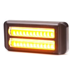 Spia di avvertimento WAŚ 2469 W284 LED lampeggiante arancione MASTER/SLAVE