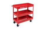 Carrello da officina a 3 livelli YATO YT-55210, mobiletto da officina, 130 kg, 79,5x79x37 cm
