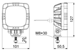 Lampada da lavoro HORPOL LRD2679 con 15 LED e 1000 lm
