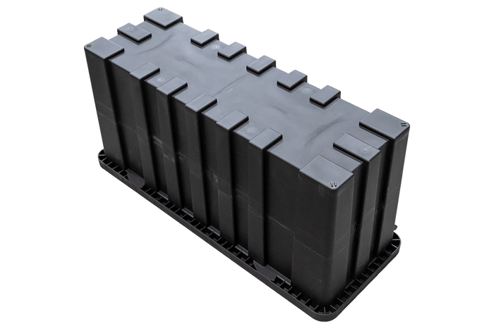 Cassetta degli attrezzi DAKEN 81110 JUST 900x367x450mm 90l