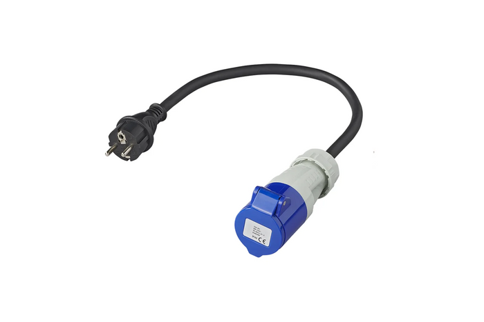 Adattatore con spina Schuko e presa CEE 16A 230V ProPlus 373526 cavo 40cm
