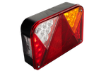 Luci posteriori a LED DOBPLAST DPT35 + cablaggio MANTES 4m 13PIN