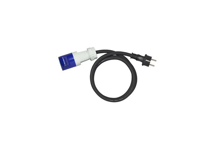 Adapter kempingowy kabel 150 cm 3 x 2,5 mm2 z wtyczką ze stykiem ochronnym do CEE