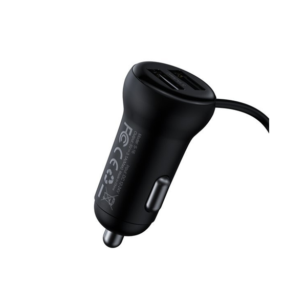 Trasmettitore FM BASEUS T tipo S-16 bluetooth 5.0 MP3 + caricabatteria da auto 2x USB