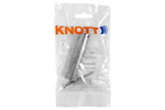 KNOTT 406024.001 asse ruota di supporto, boccola 84x20mm
