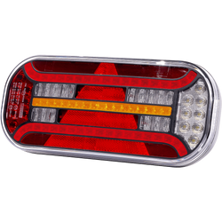 Fanale posteriore FRISTOM FT-610 LED, 6 funzioni, sinistro