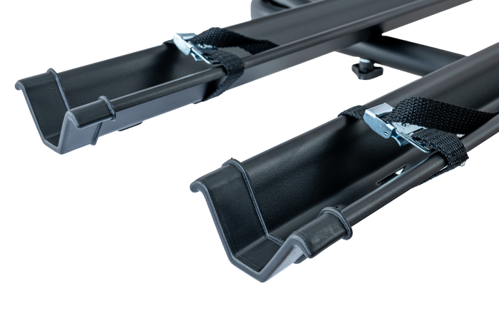 Portabici per ruota di scorta Peruzzo Brennero 4x4 - Portabici per 2 bici con binari (nero)