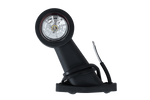Lampada di segnalazione a LED FRISTOM FT-009C universale su braccio in gomma