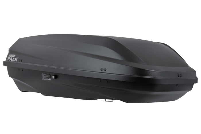 Box da tetto Inter Pack Stella 440, nero opaco