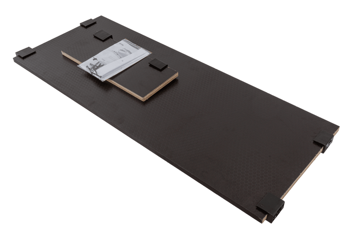 Set di due ripiani per la cassetta degli attrezzi DAKEN ARKA 81209, scomparto 1125x445mm e 445x180mm