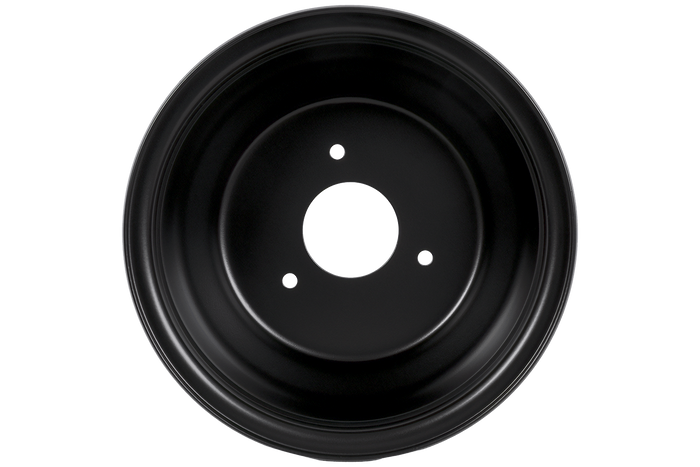 Cerchio in acciaio UNITRAILER nero 5ATx8"H2 3x90 ET:-11.23