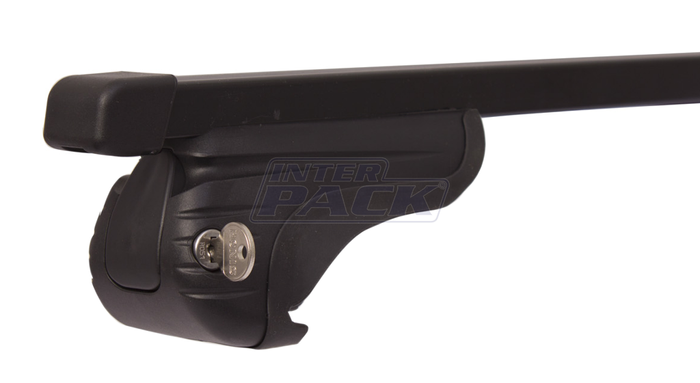 Portapacchi in acciaio Mont Blanc AMC 5400 per binari tradizionali