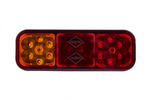 Fanale posteriore a LED HORPOL LZD 2832 con 3 funzioni, universale