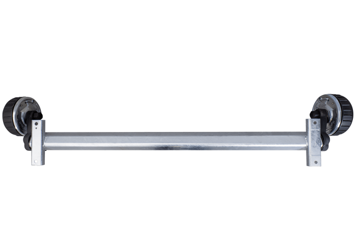 Assale frenato AL-KO EURO per rimorchio/carro attrezzi 1800kg 1600mm 2100mm 5x112