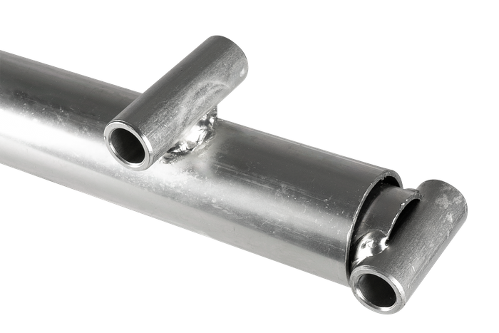 Sollevatore a manovella UNITRAILER per ribaltamento e scarico di un rimorchio da 1000 kg 500-865 mm