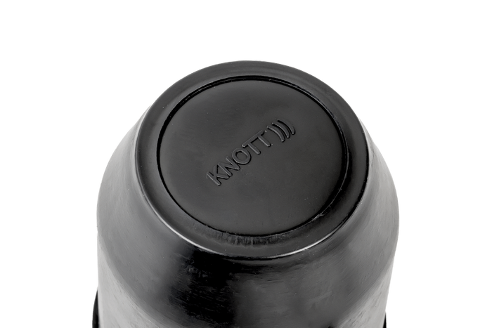 Gancio a sfera KNOTT KS30 con stabilizzatore per rimorchio da 3000 kg con timone tubolare da 50 mm