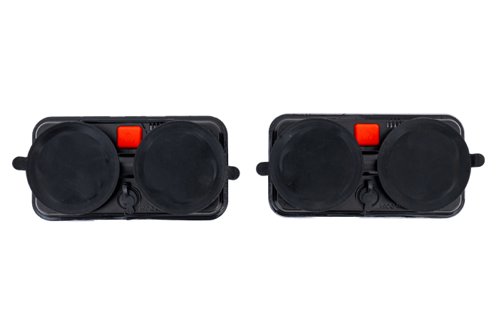 TT Technology TT.12028B-DI Luci posteriori a LED 3 funzioni sinistra+destra, wireless, magnetiche