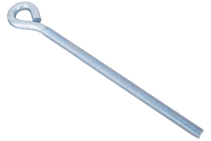 Gancio da cantiere DROMET HO M10x225 con estremità chiusa (a occhiello)